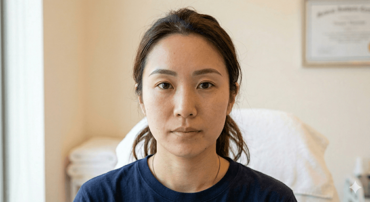 Eyebrow Microblading Refresh 施術後
