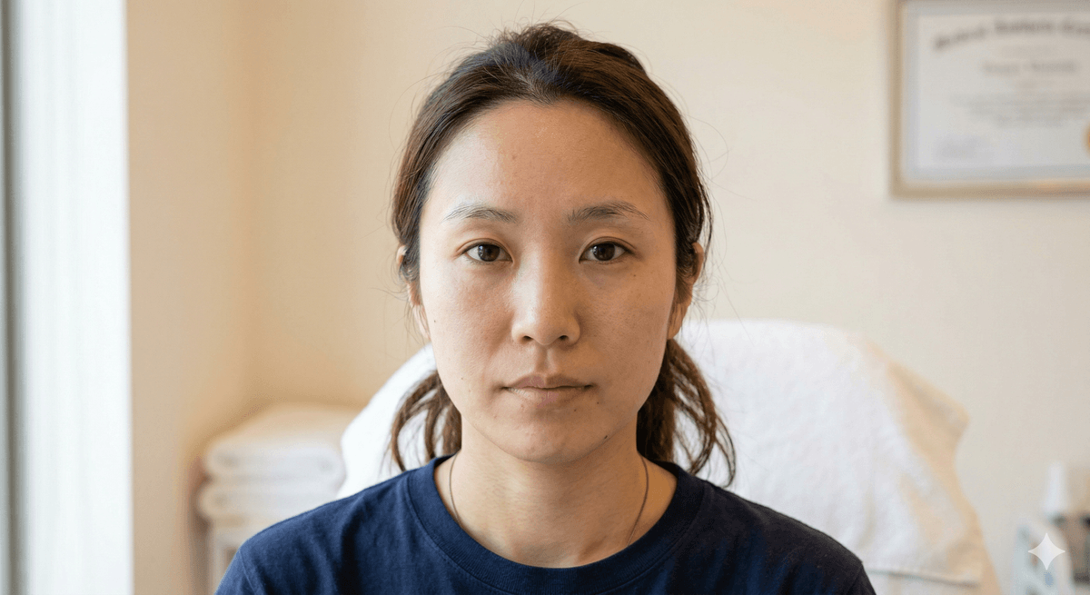 Eyebrow Microblading Refresh 施術前
