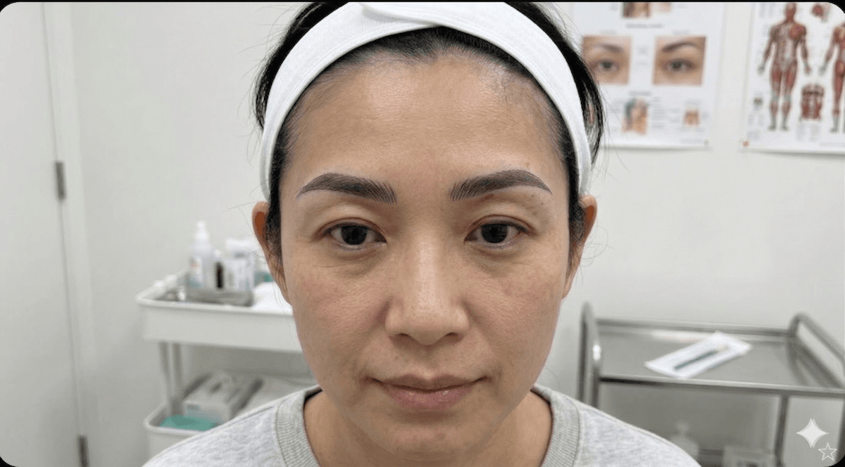 Brows After a Retouch 施術後