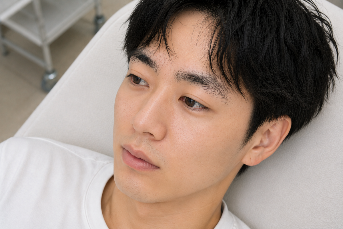 Men's Brow Design 施術前